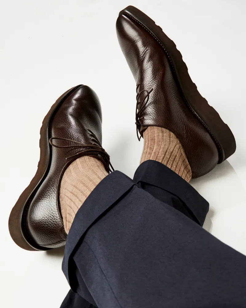 Dark Brown Wholecut Lightweight Shoe