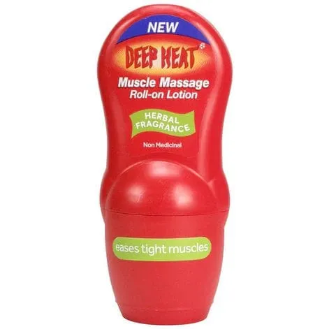 Deep Heat Muscle Massage Roll On (50ml)