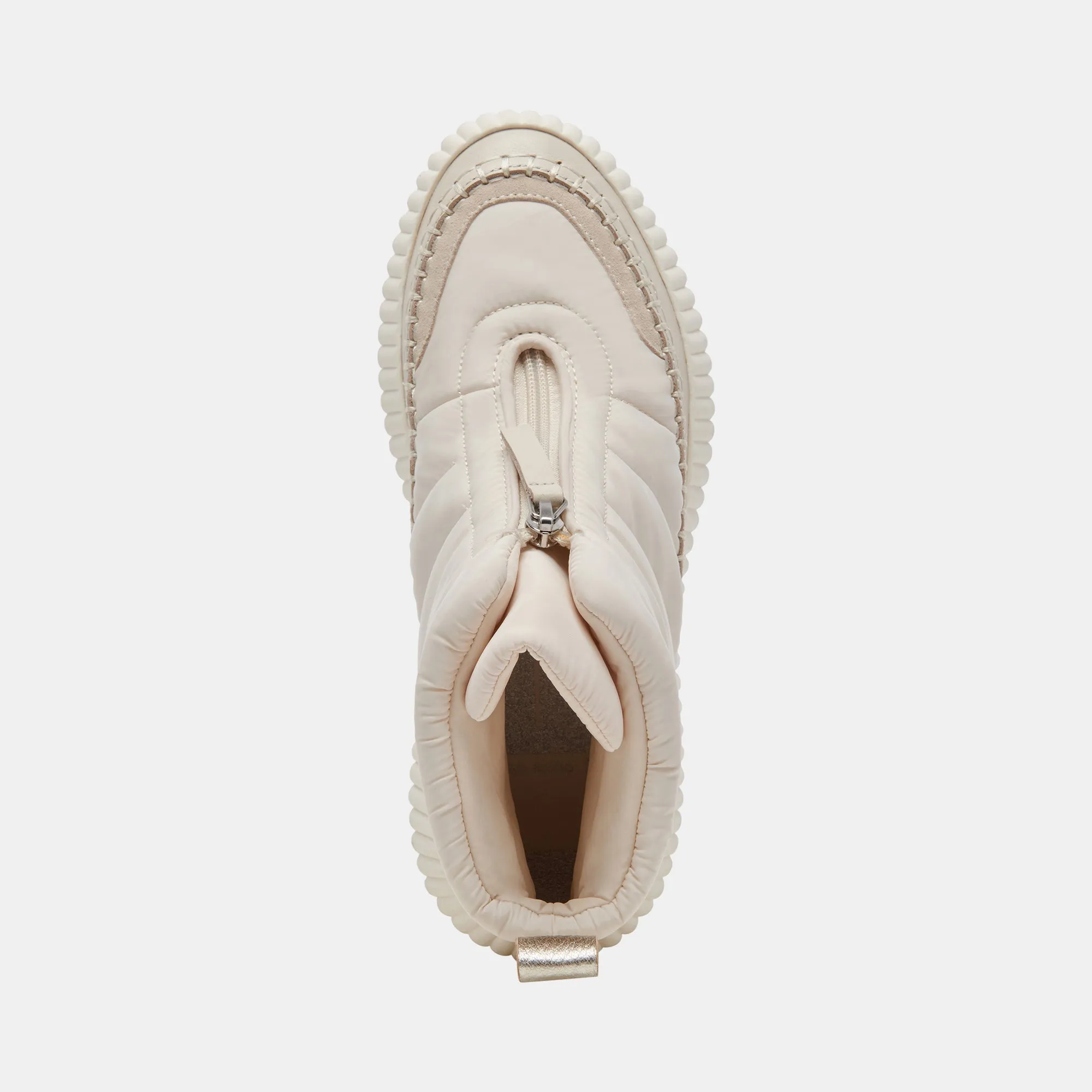 DEVLIN SNEAKERS IVORY NYLON