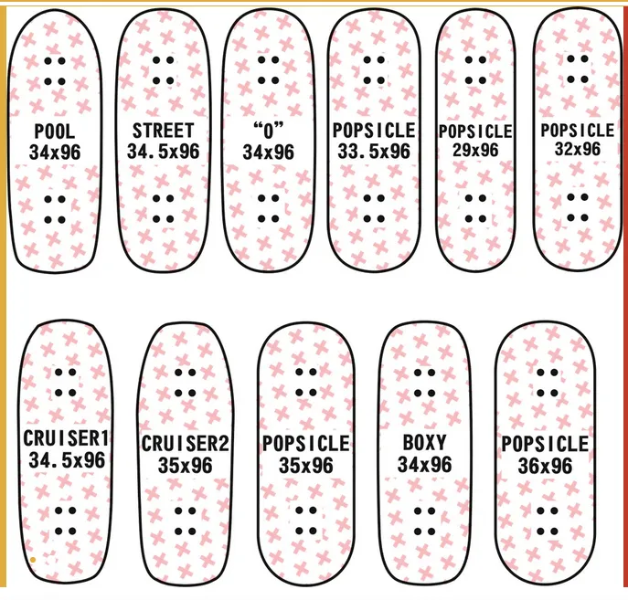 DK Fingerboards Rainbow - Popsicle 35mm