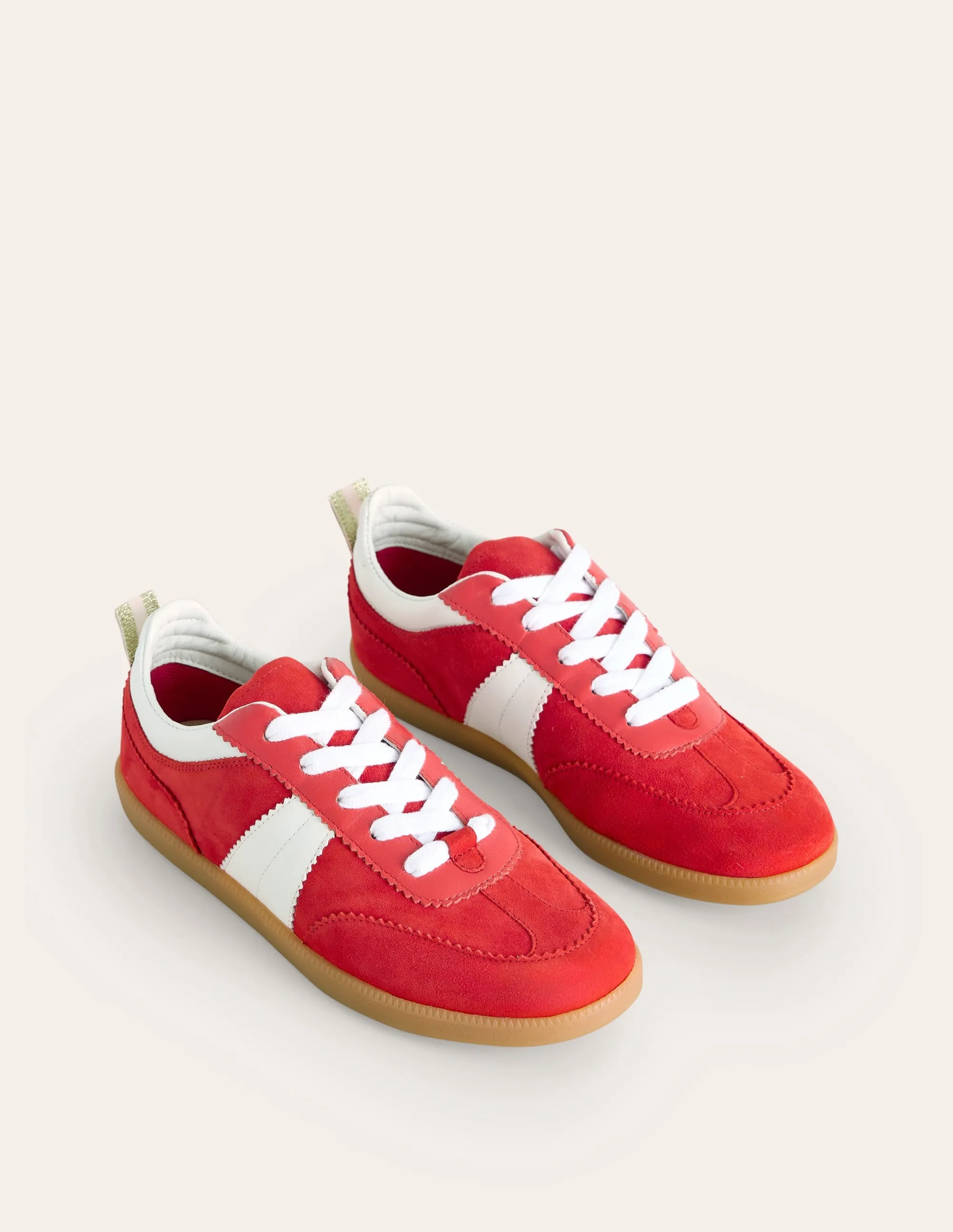 Erin Retro Tennis Trainers-Red