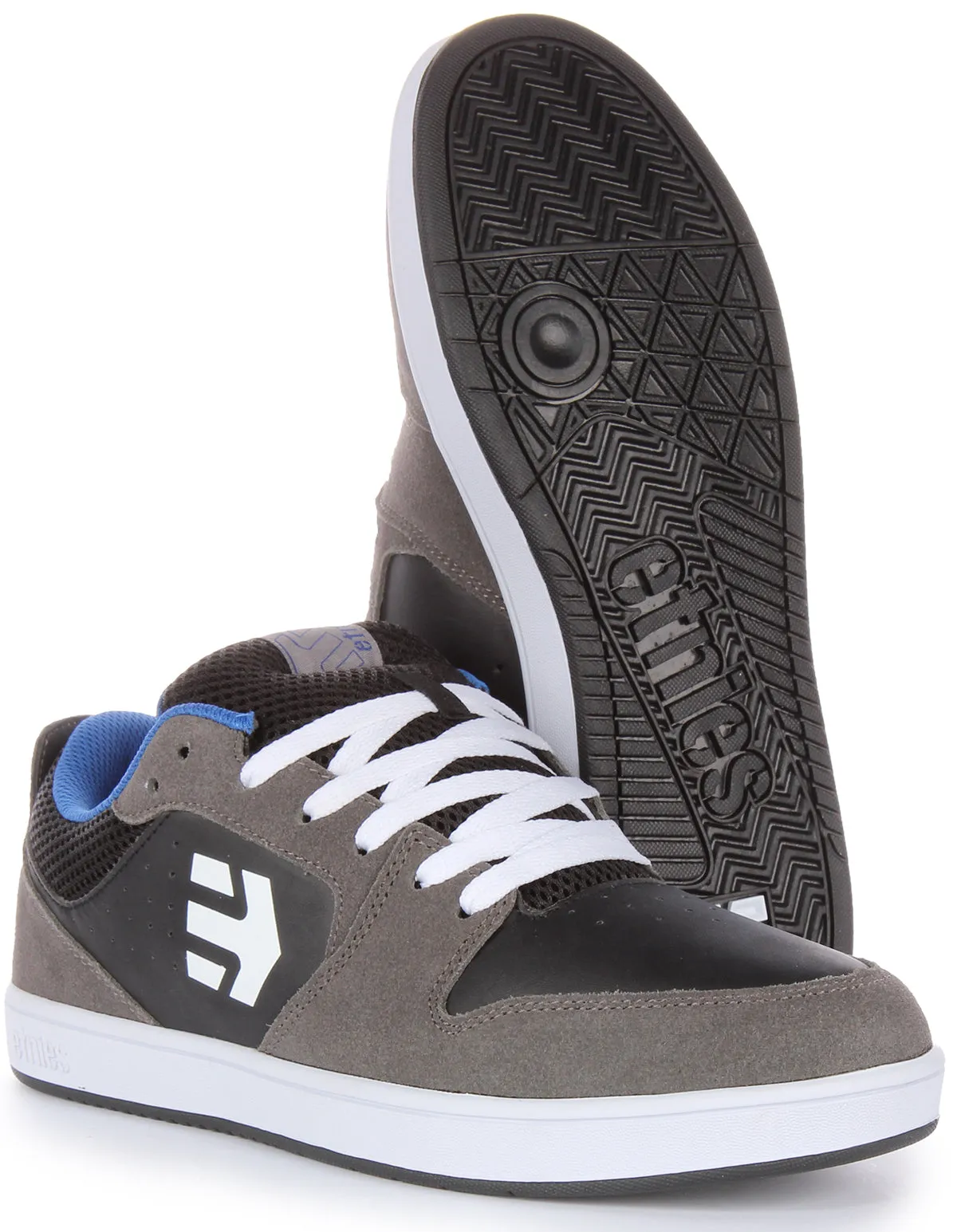 Etnies Verano In Grey Black For Men