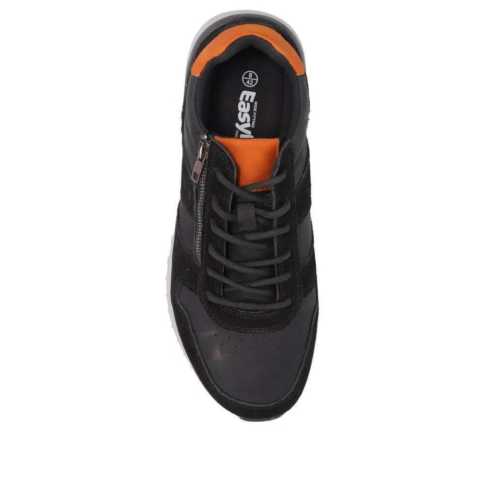 Extra-Wide Fit Casual Trainers  - RICHARD / 326 509