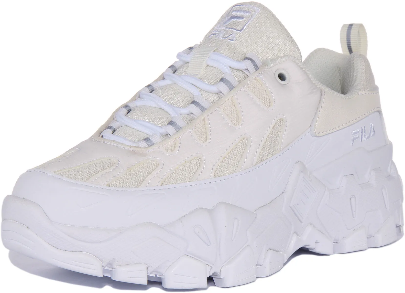 Fila Raid Chunky Trainer In White