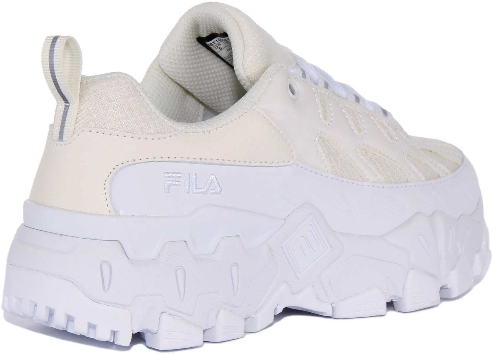 Fila Raid Chunky Trainer In White