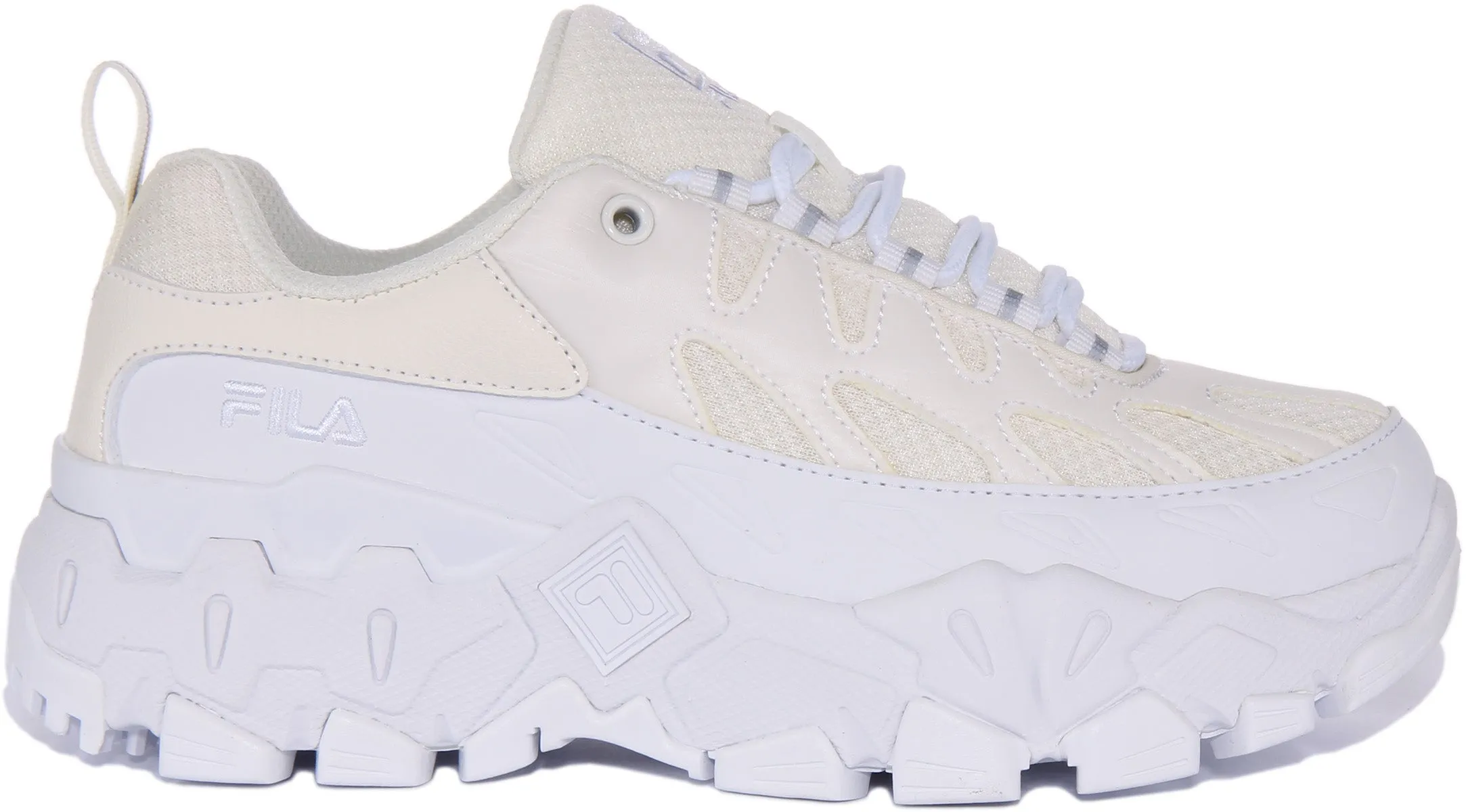 Fila Raid Chunky Trainer In White