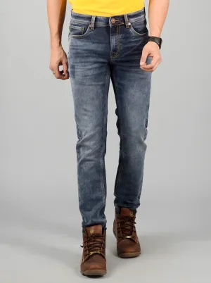 Flint Stone Washed Slim Fit Jeans | JadeBlue