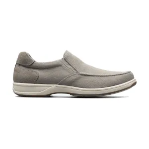 FLORSHEIM LAKESIDE SLIP ON CANVAS STONE - MENS