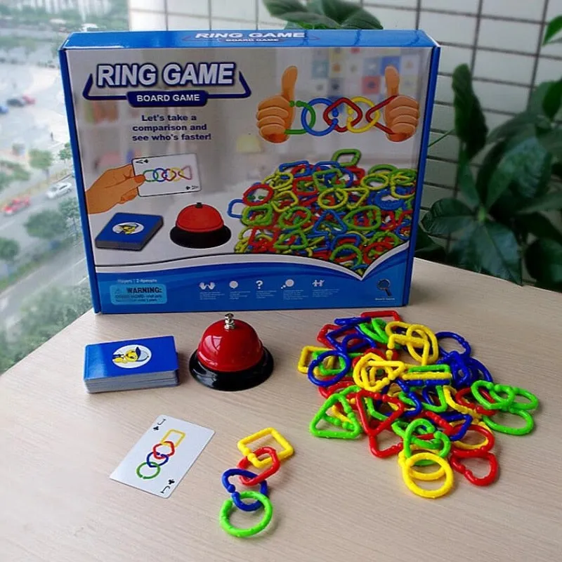 Fly AC buckle ring game hand-eye coordination exercise