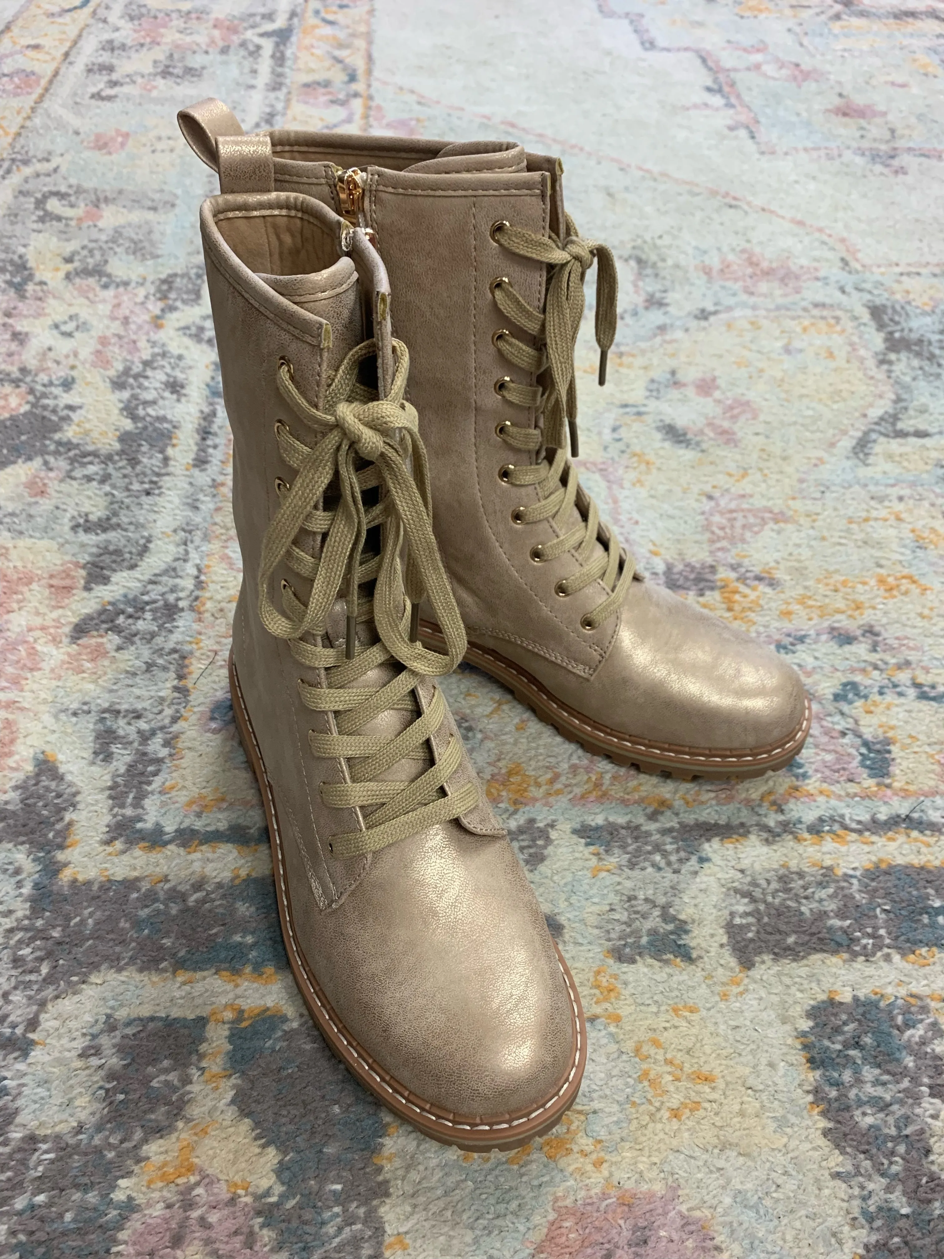 FOMO Corkys Boot - Gold Metallic