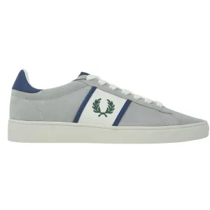 Fred Perry Spencer Suede Tipping Mens Grey Trainers