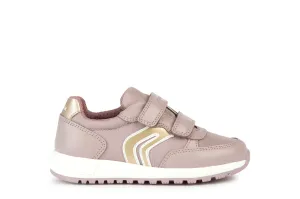 Geox Alben Girls Antique Rose Pink Trainer