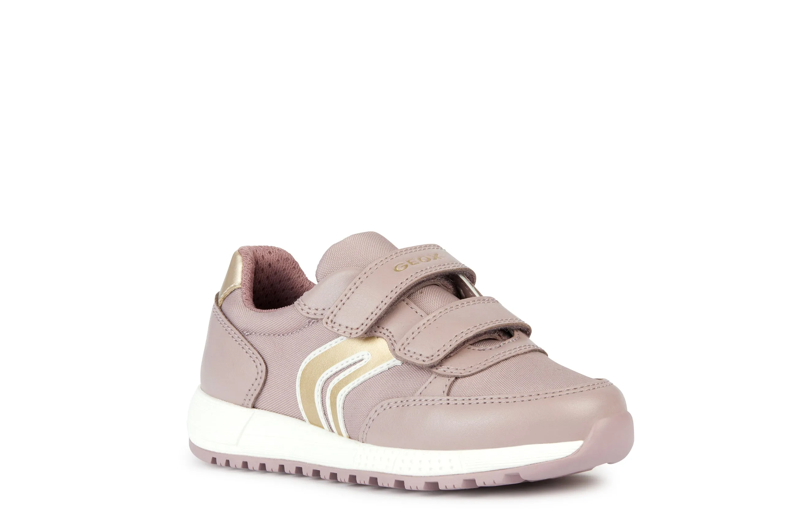 Geox Alben Girls Antique Rose Pink Trainer