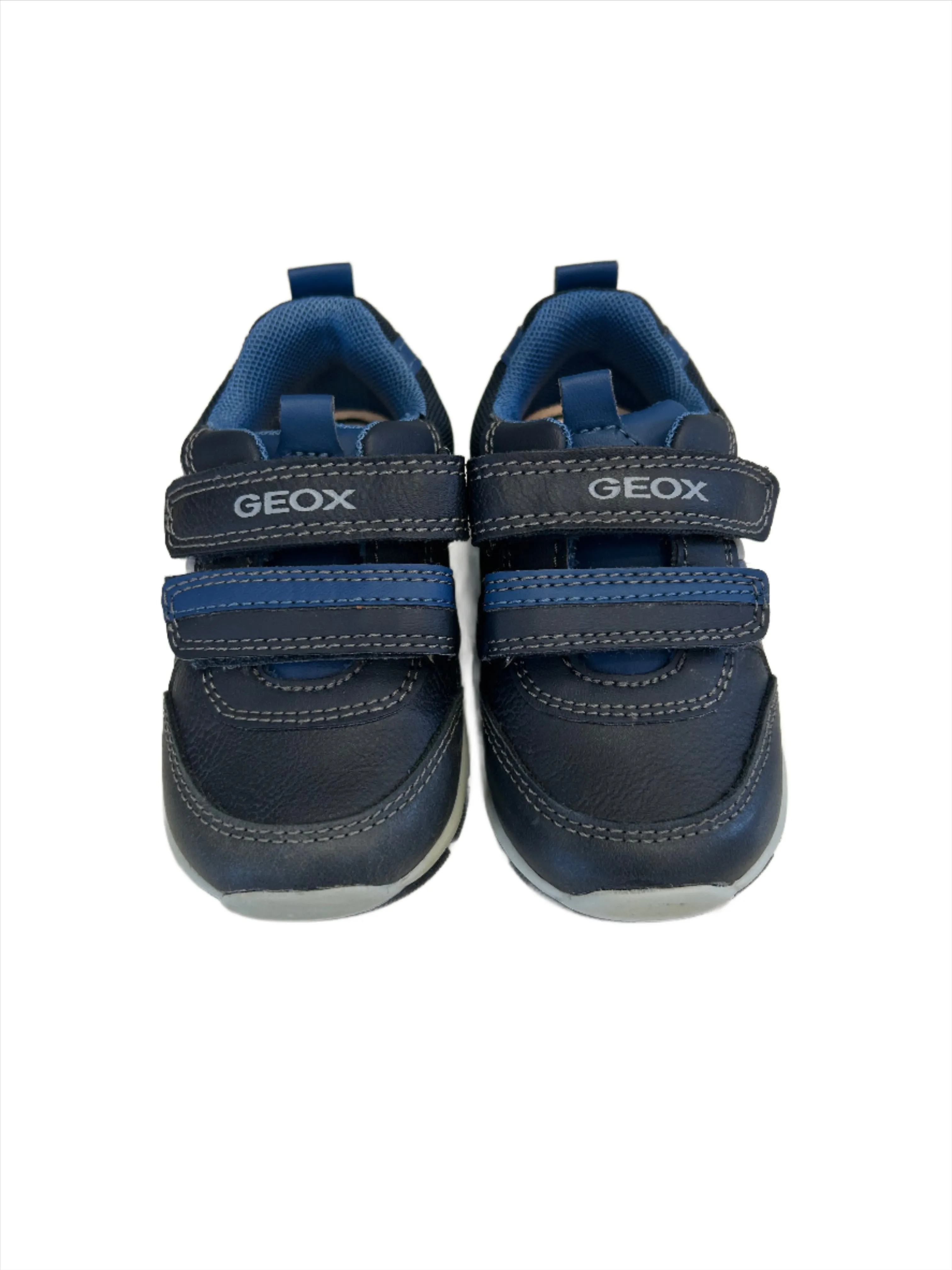 Geox Shaax Boys Navy Trainer