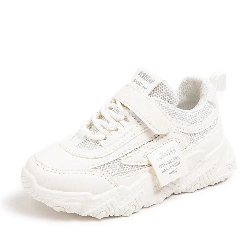 Girls' Mesh Breathable Lightweight Sneakers