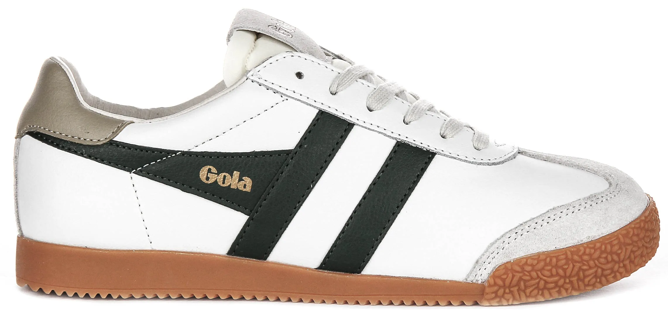 Gola Classics Elan Leather In White Green For Women