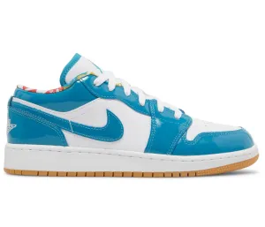 GS Nike Air Jordan 1 Low SE (Cyber Teal)