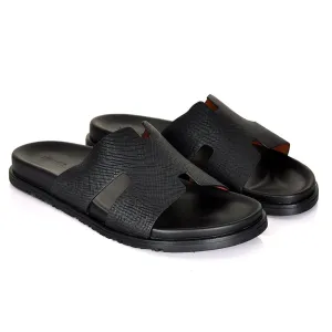 Herm Lightweight Comfort All Seasons Trendy Slippers-Black