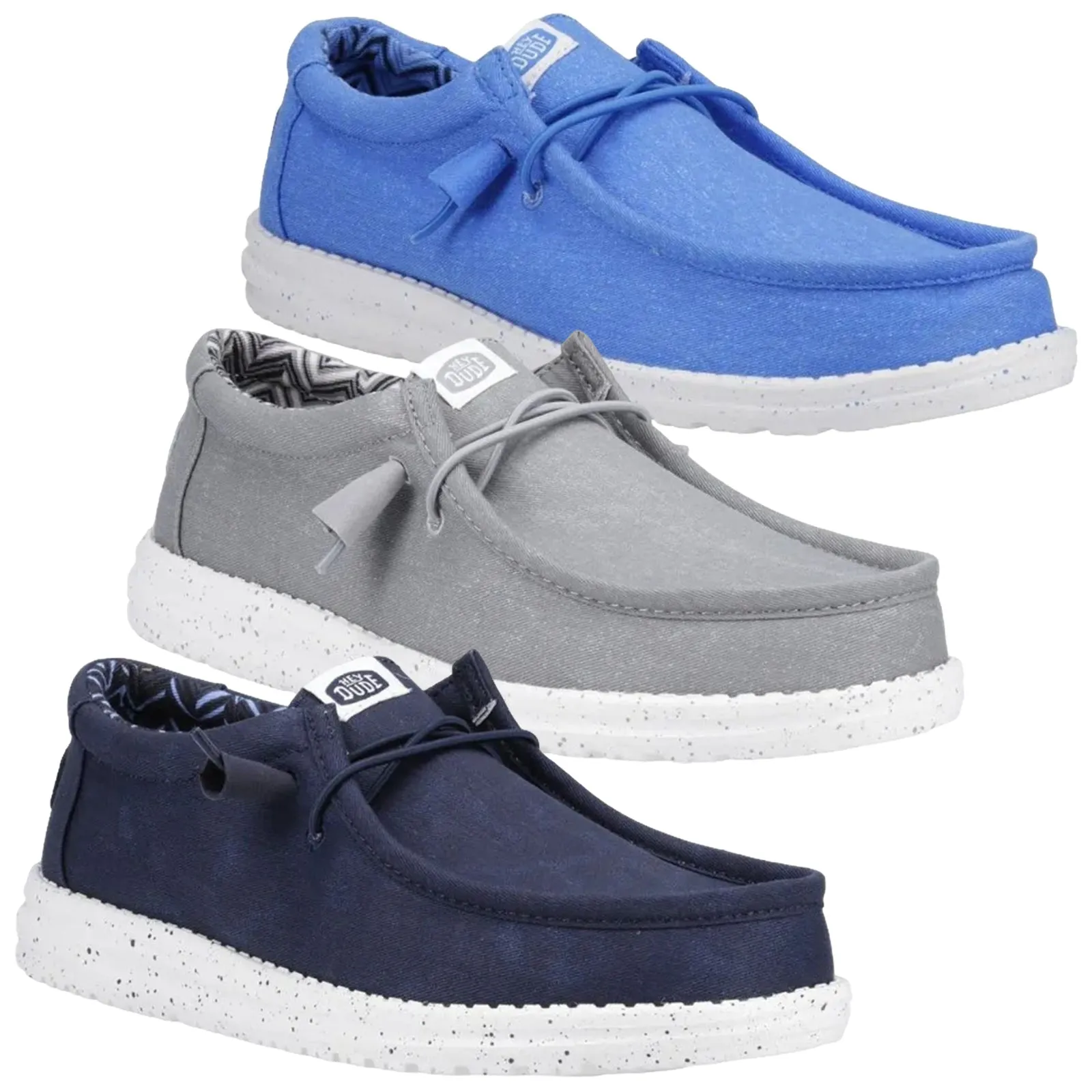 Hey Dude Mens Wally Canvas Shoe