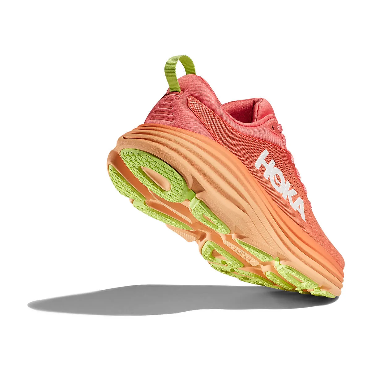 Hoka Bondi 8 Womens | Coral / Papaya