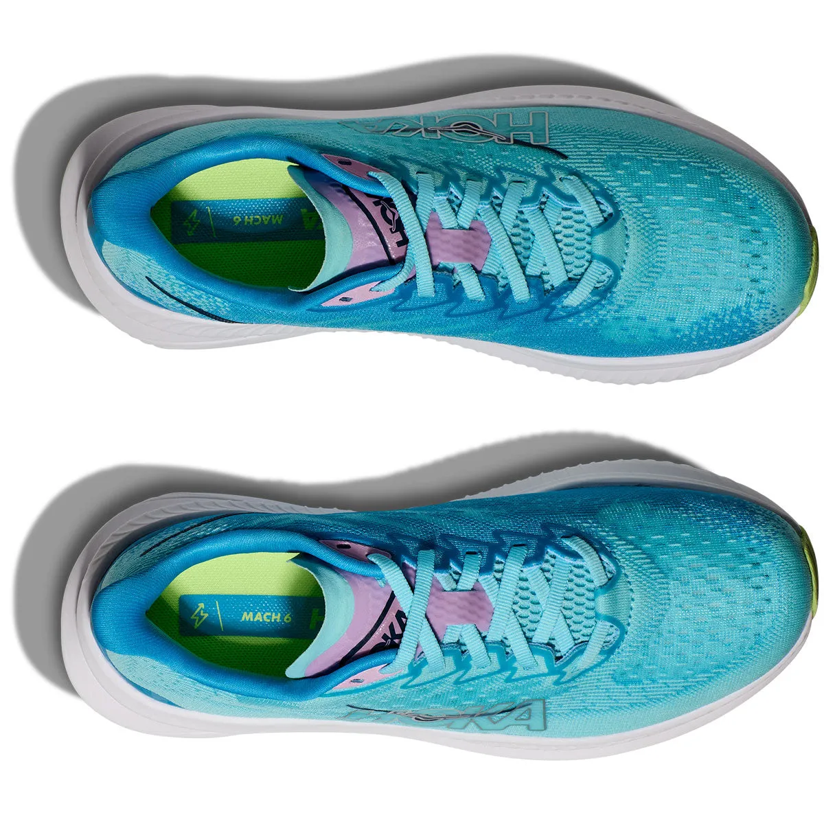 Hoka Mach 6 Running Shoes - Womens - Cloudless/Waterpark