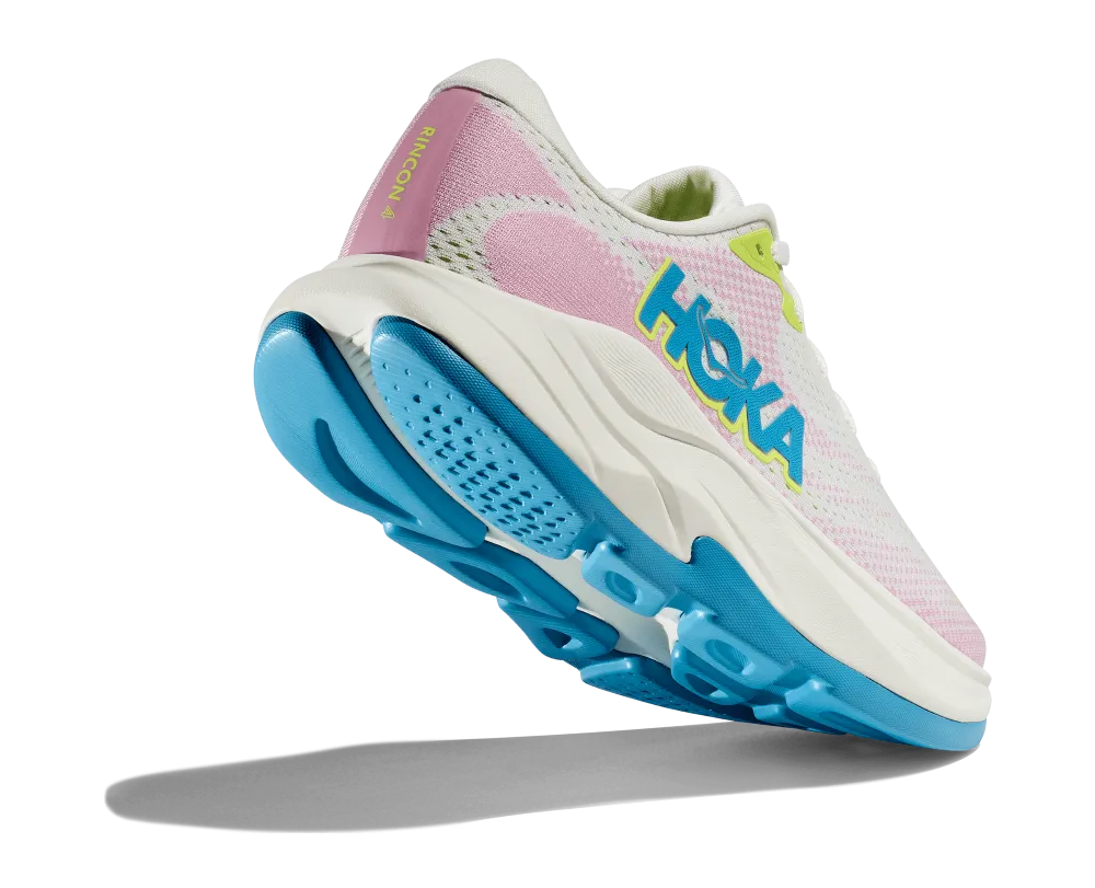 'HOKA' Women's Rincon 4 - Frost / Pink Twilight