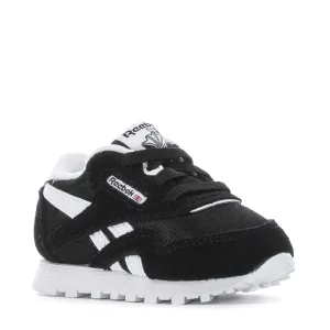 Infants Reebok Classic Nylon Black/White