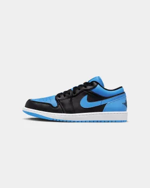 Jordan Air Jordan 1 Low "University Blue" Black/Black-University Blue