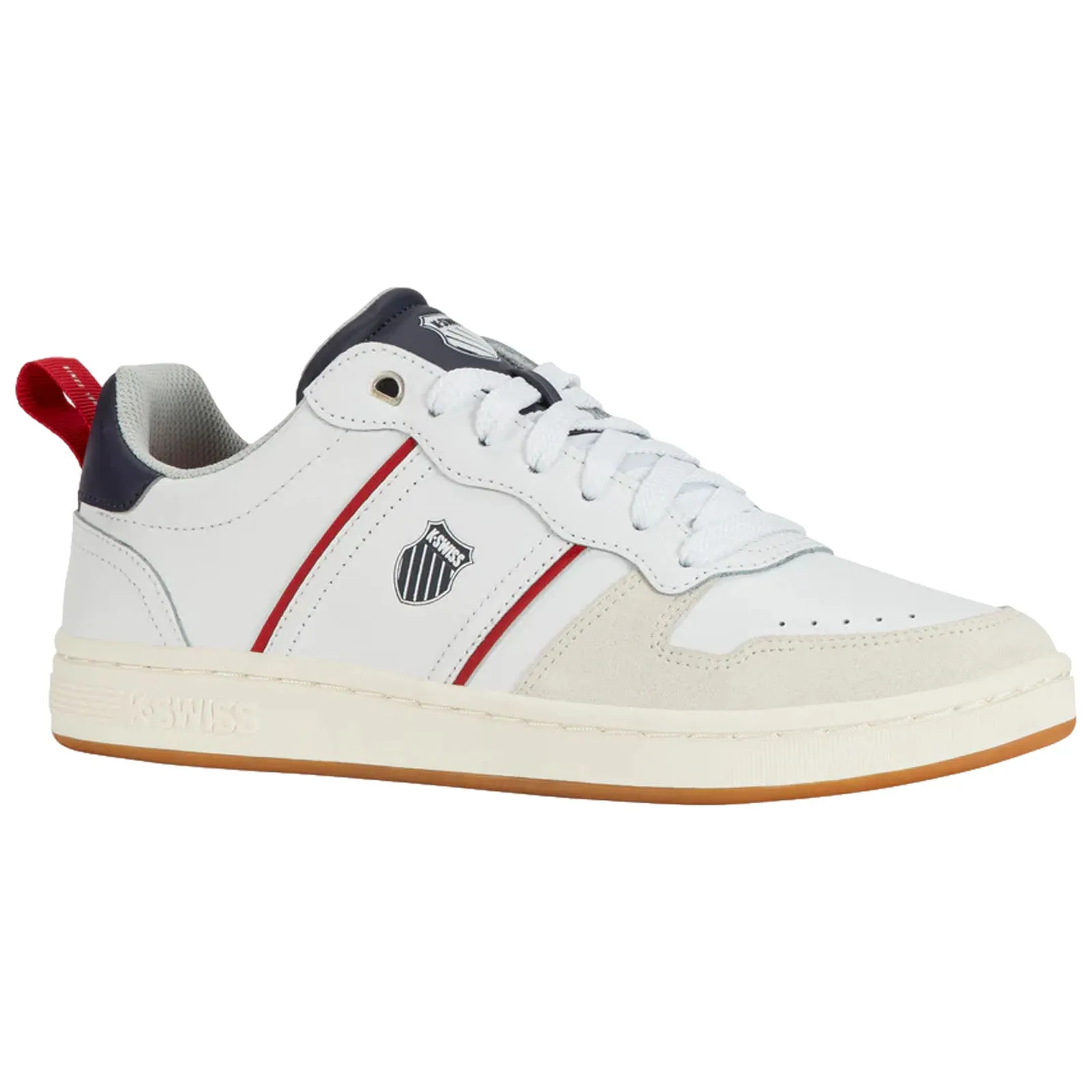 K-Swiss Mens Lozan Match Leather Trainers