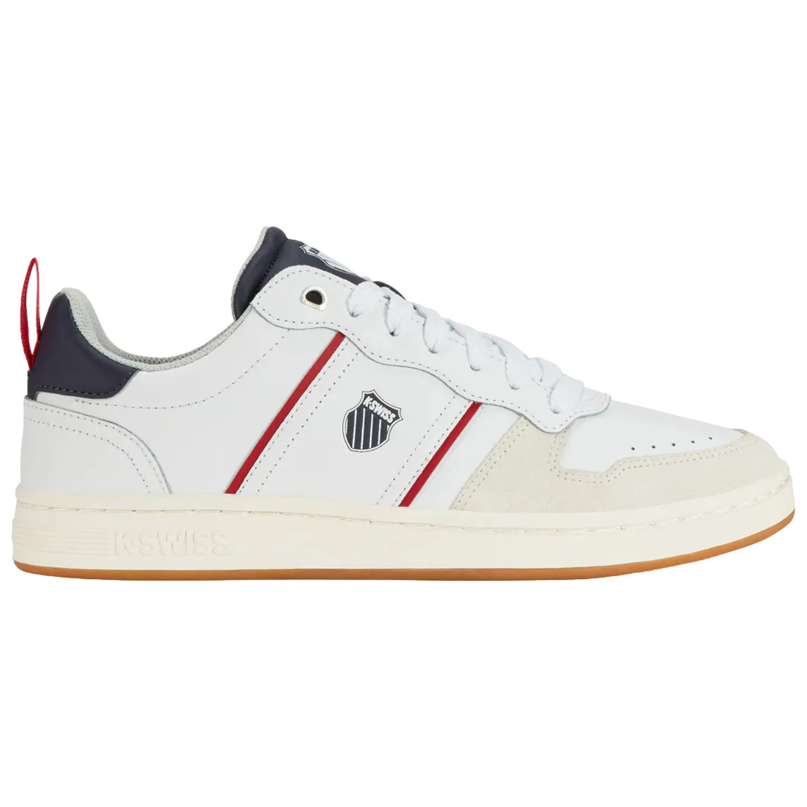 K-Swiss Mens Lozan Match Leather Trainers