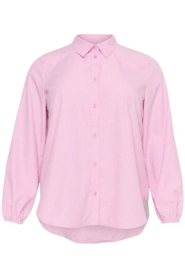 Kaffe Curve Mirana Shirt in Pink