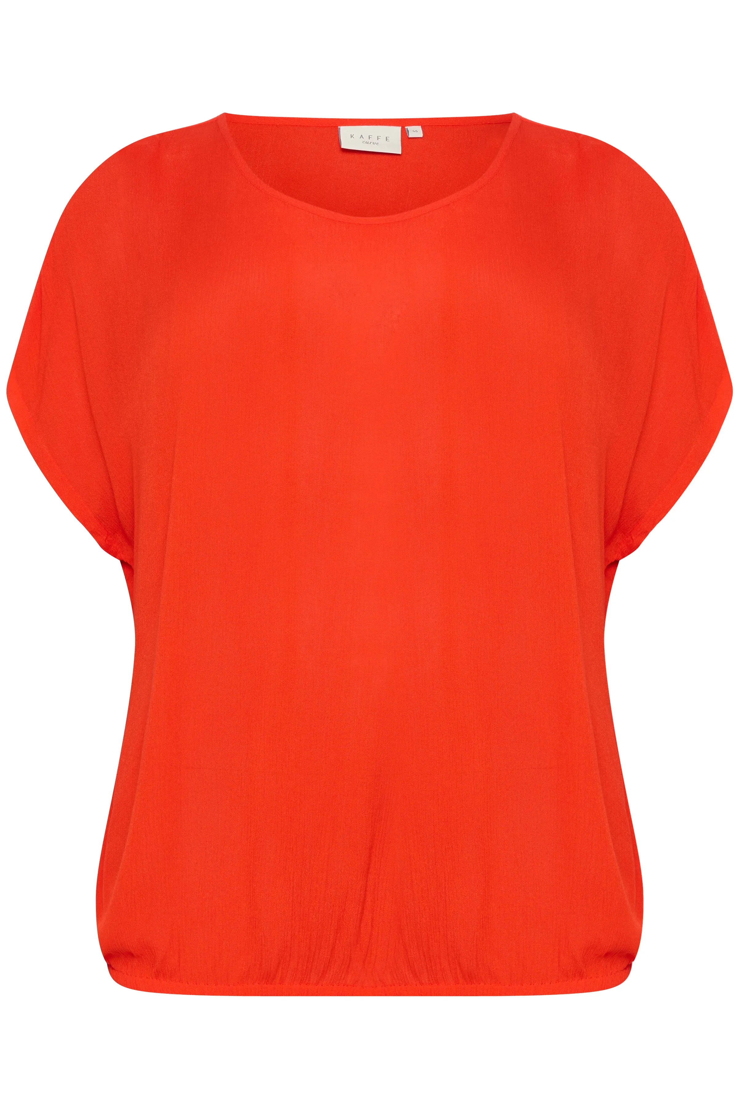 Kaffe Curve Stanley Blouse in Red