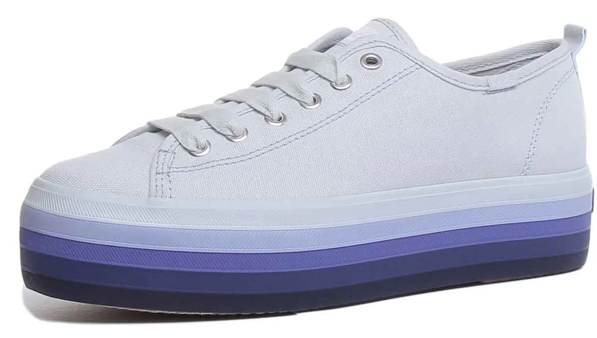 Keds Tripple Up In Light Blue