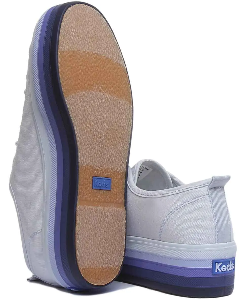 Keds Tripple Up In Light Blue