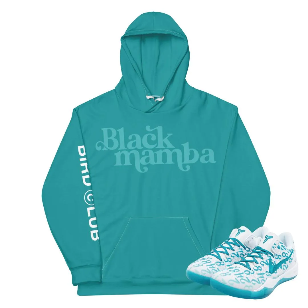 Kobe Protro 8 "Radiant Emerald" Black Mamba Hoodie