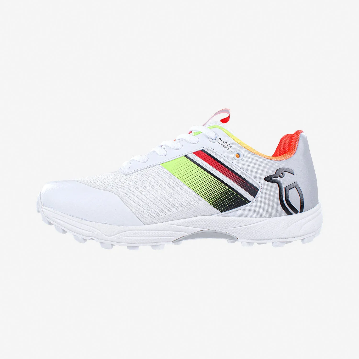 Kookaburra KC 2.0 Rubber Sole Cricket Shoes Aqua/White and Red/White