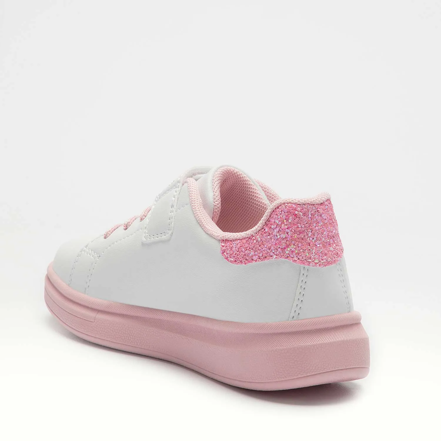 Lelli Kelly Mille Stelle Girls White-Pink Ballerina Trainer