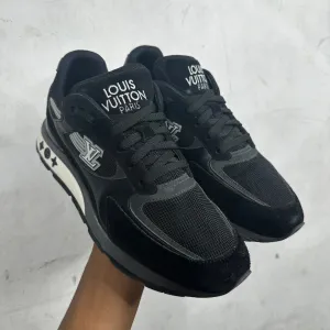 Louis Vuitton Black Logo Runner