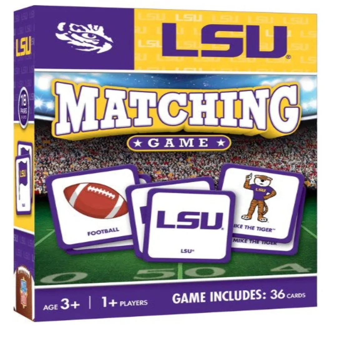 LSU Tigers Matching Game