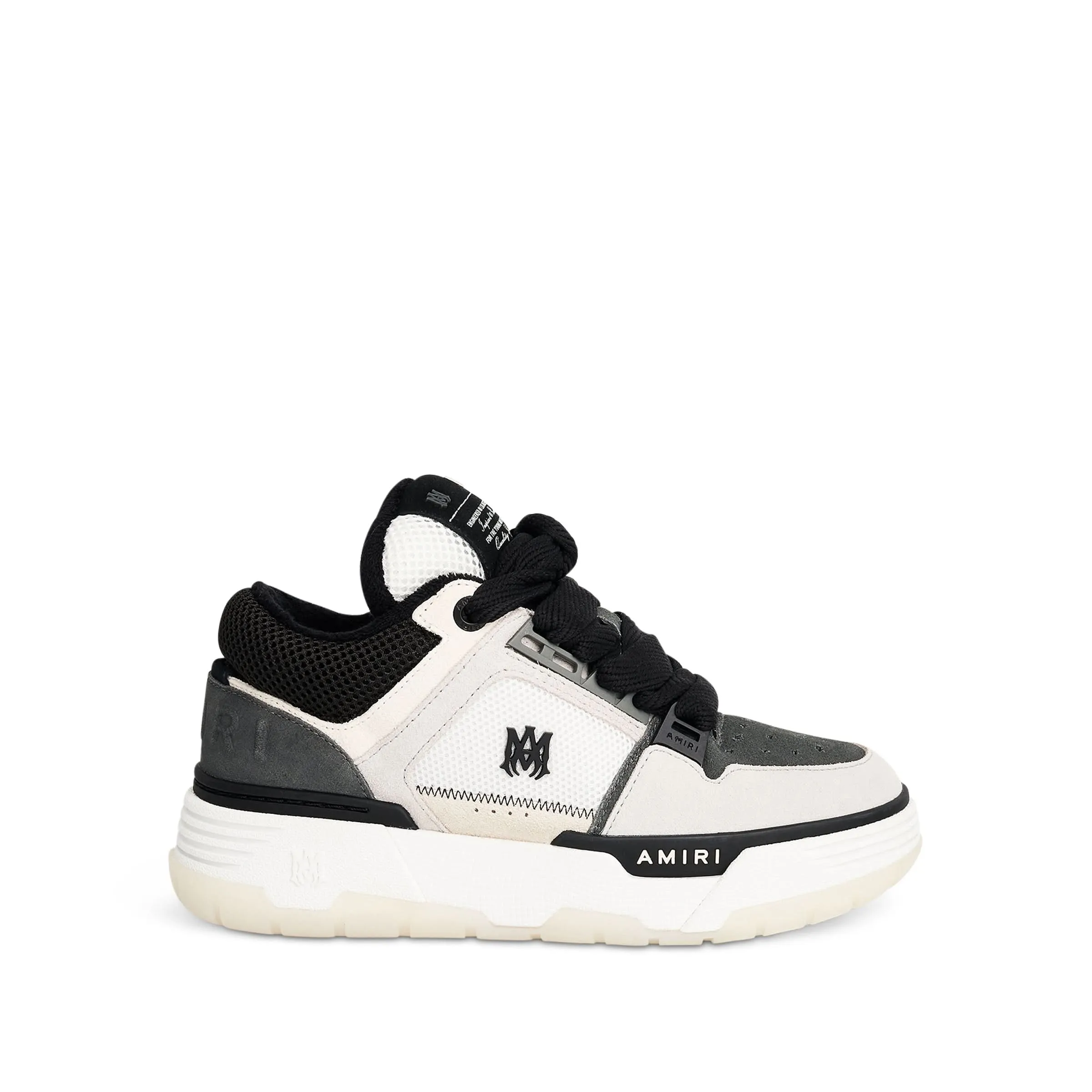 MA-1 Sneaker in Black/Alabaster