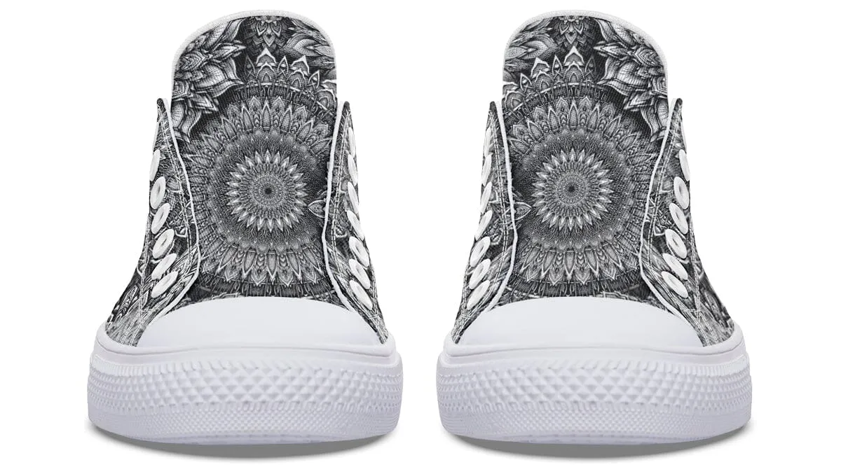 Mandala Bloom Low Top Shoes