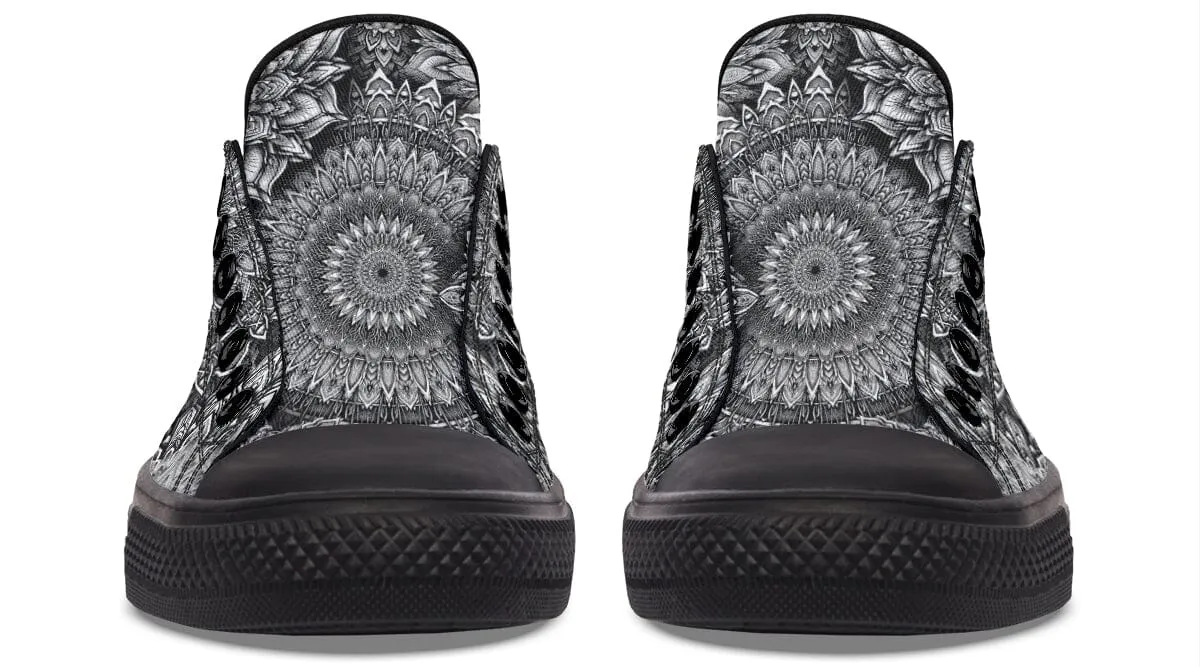 Mandala Bloom Low Top Shoes