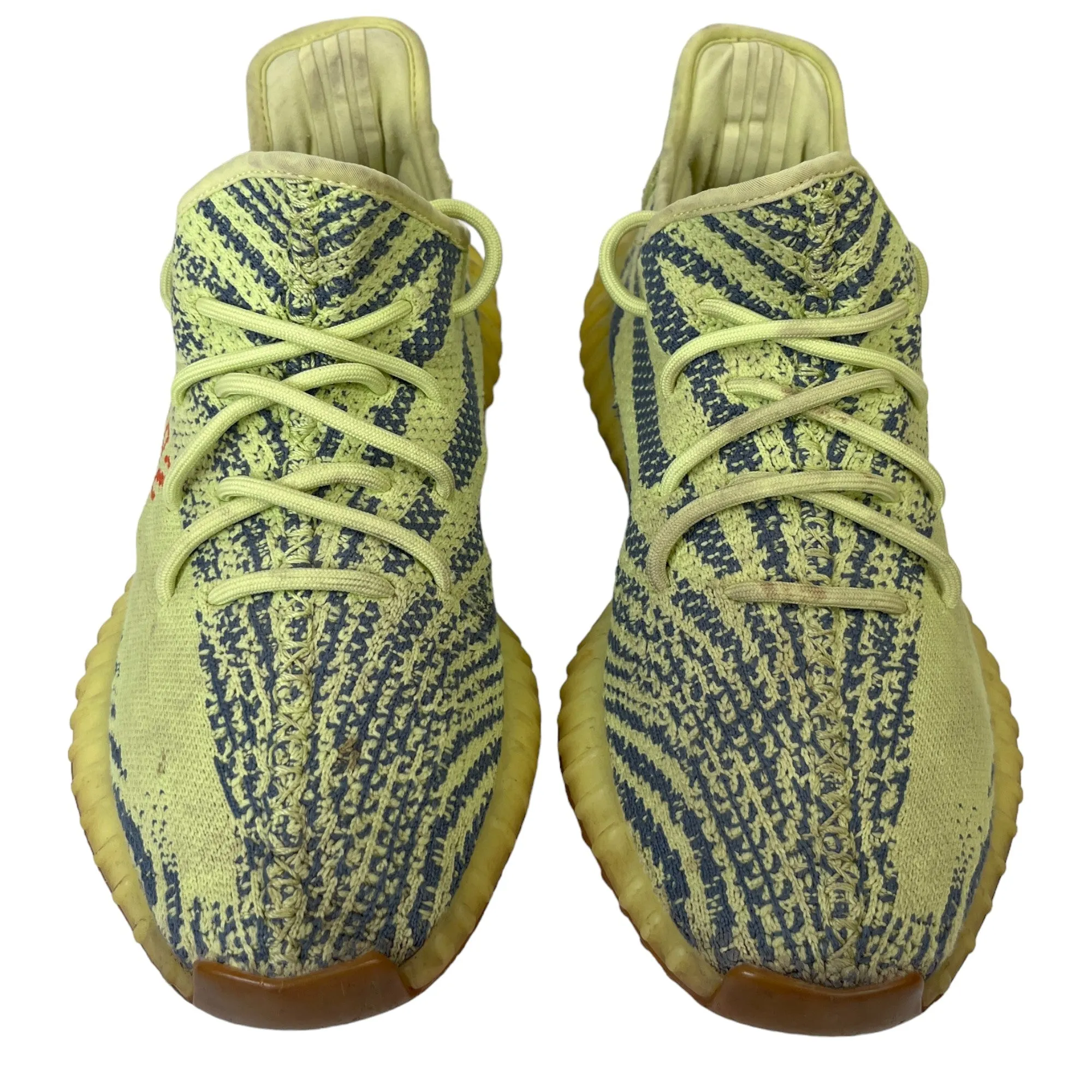 Men's Boost 350 Frozen Low Trainers Yellow Size EU 43.5 / UK 9.5