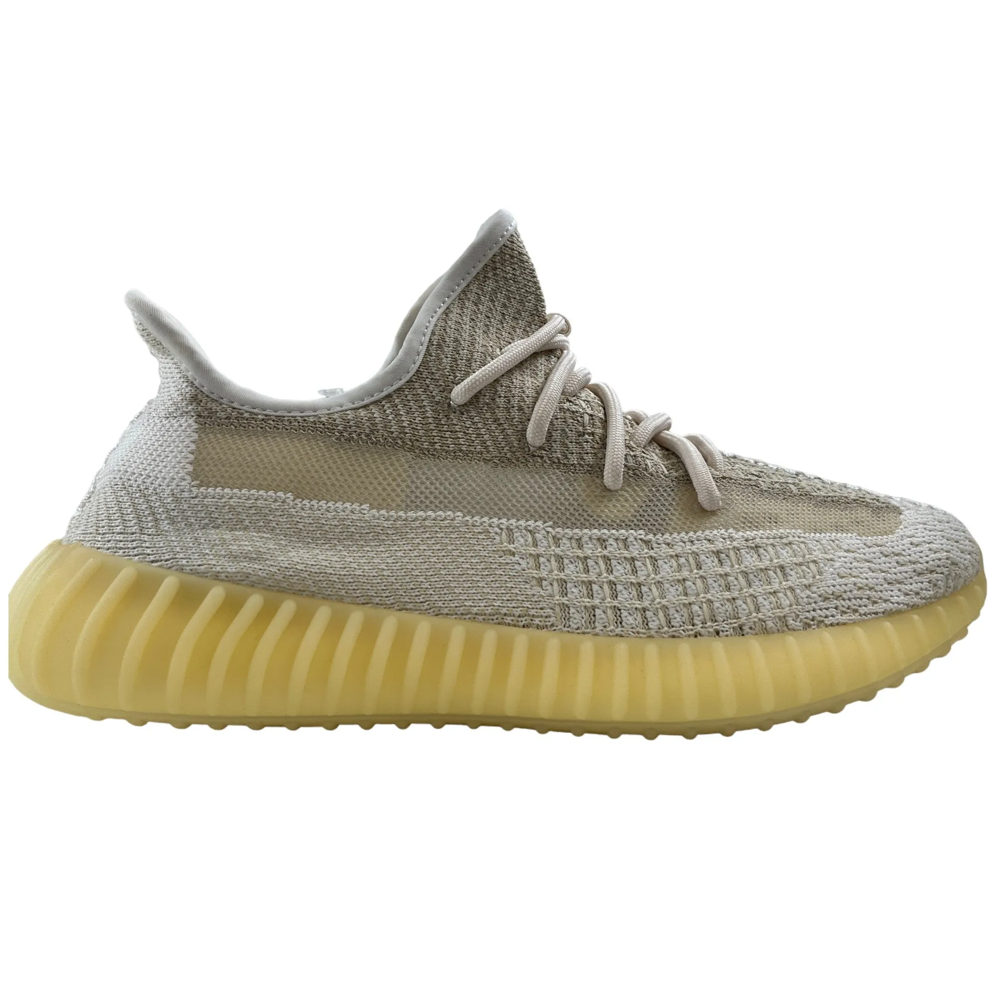 Men's Boost 350 V2 Bone Low Trainers Cream Size EU 42.5 / UK 8.5