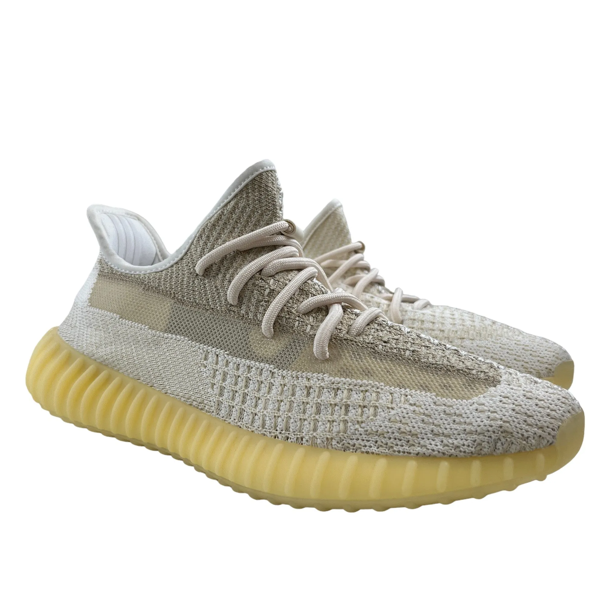 Men's Boost 350 V2 Bone Low Trainers Cream Size EU 42.5 / UK 8.5