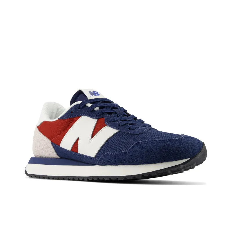 Men's Classic 237 NB Navy with Brick Red and White