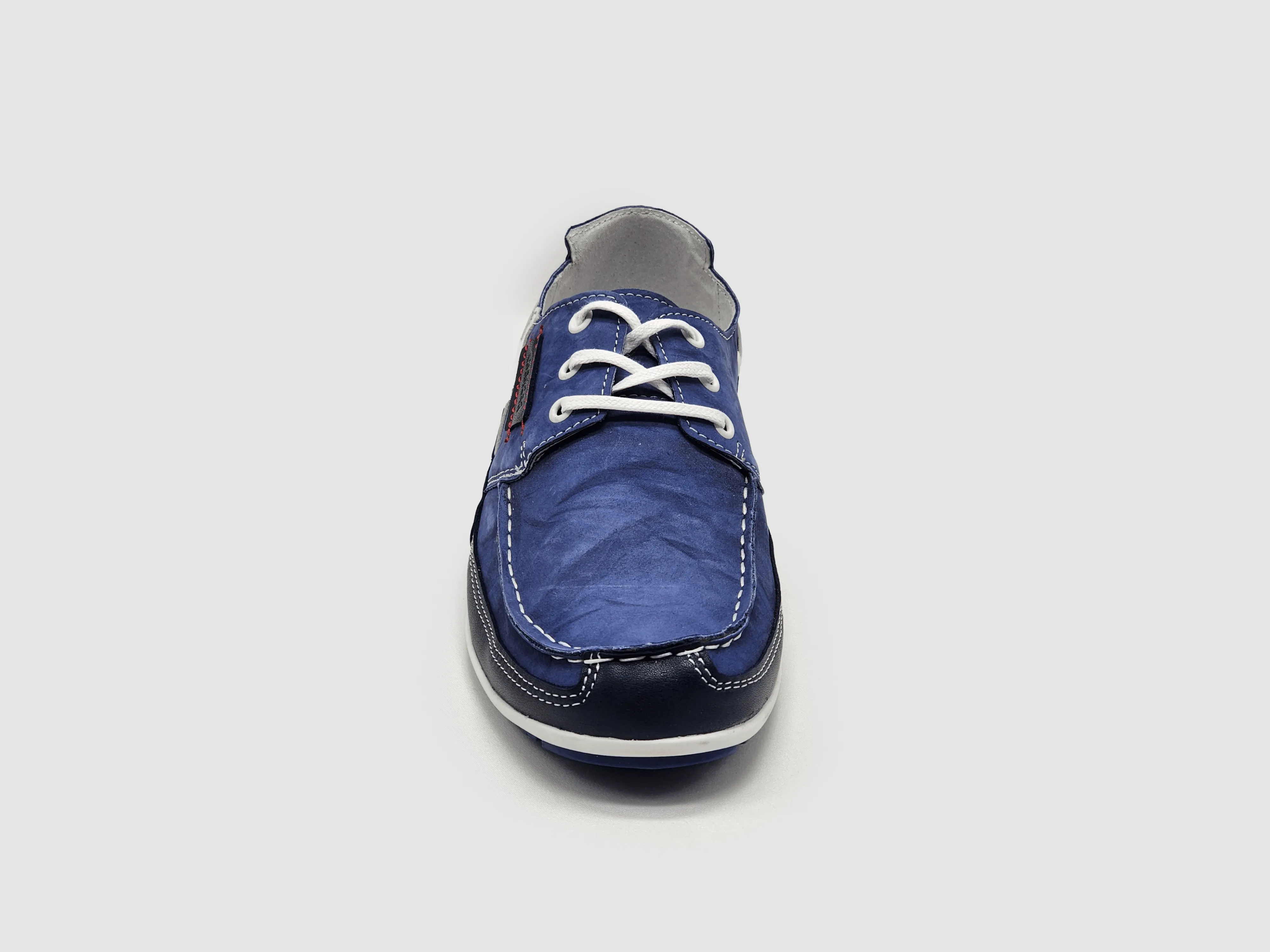 Men's Dockside Leather Boat Shoes - Blue