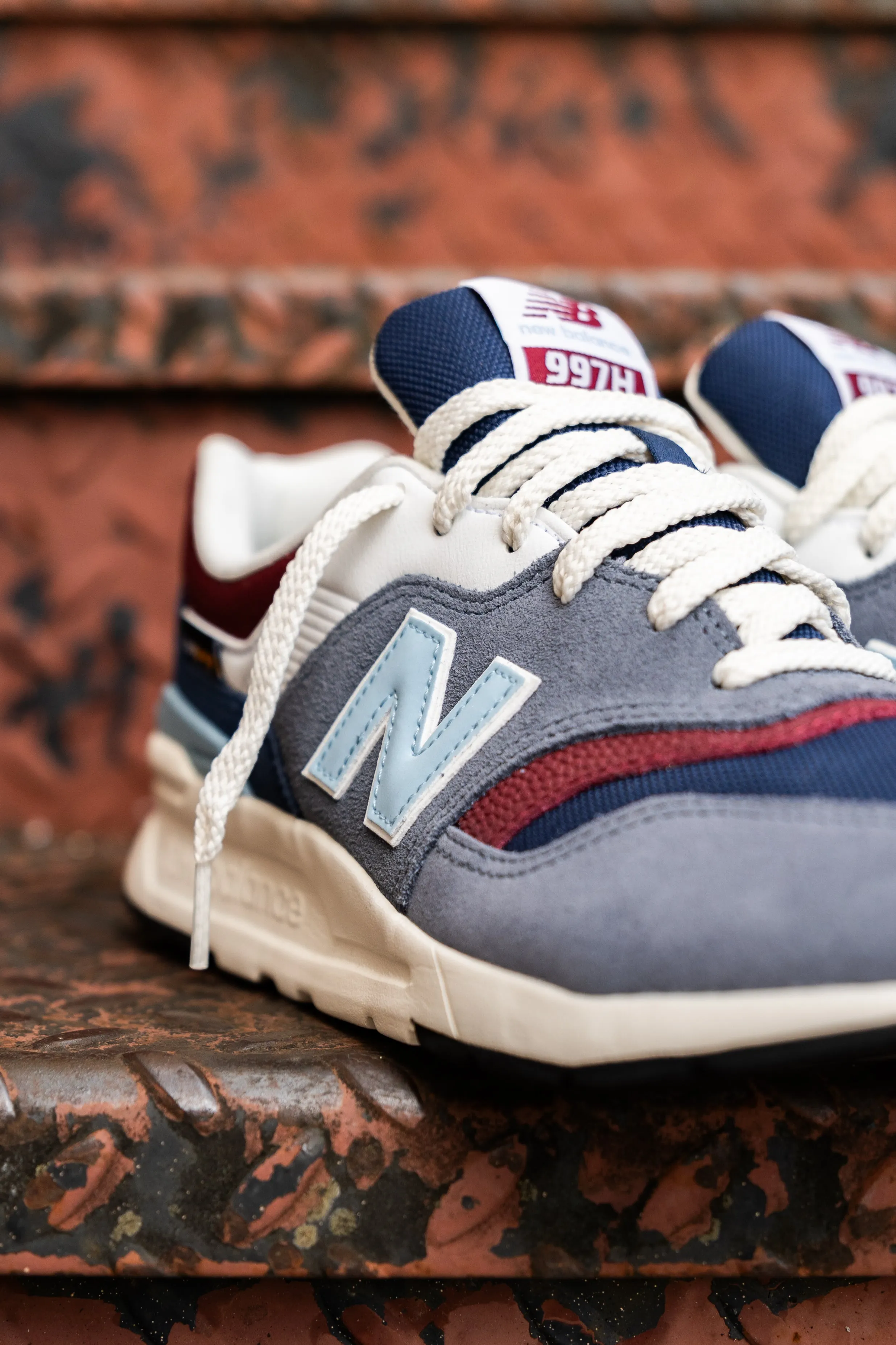 Mens New Balance 997H (Grey/Blue)- CM997HGN