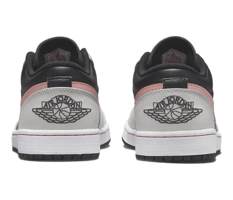 Men's Nike Air Jordan 1 Low (Black/Coral)