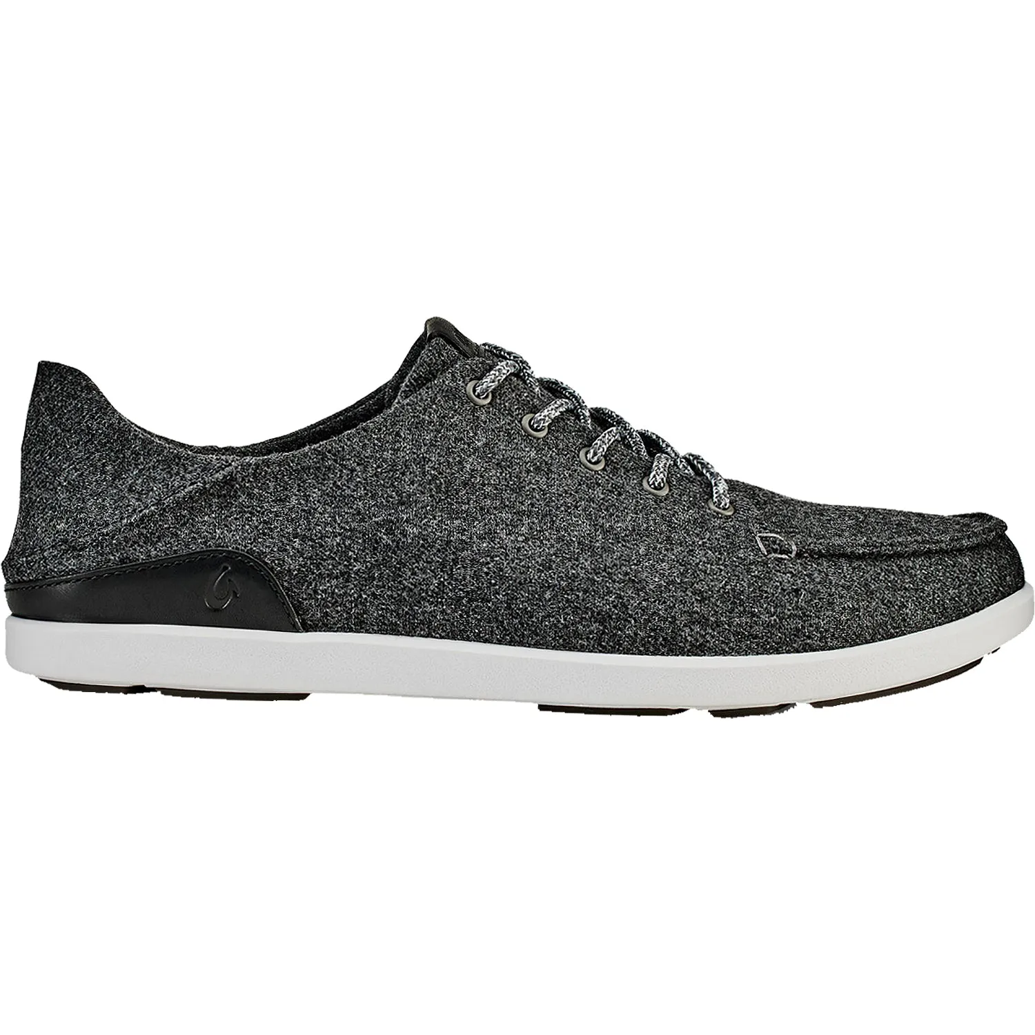 Men's OluKai Manoa Hulu Dark Shadow Wool